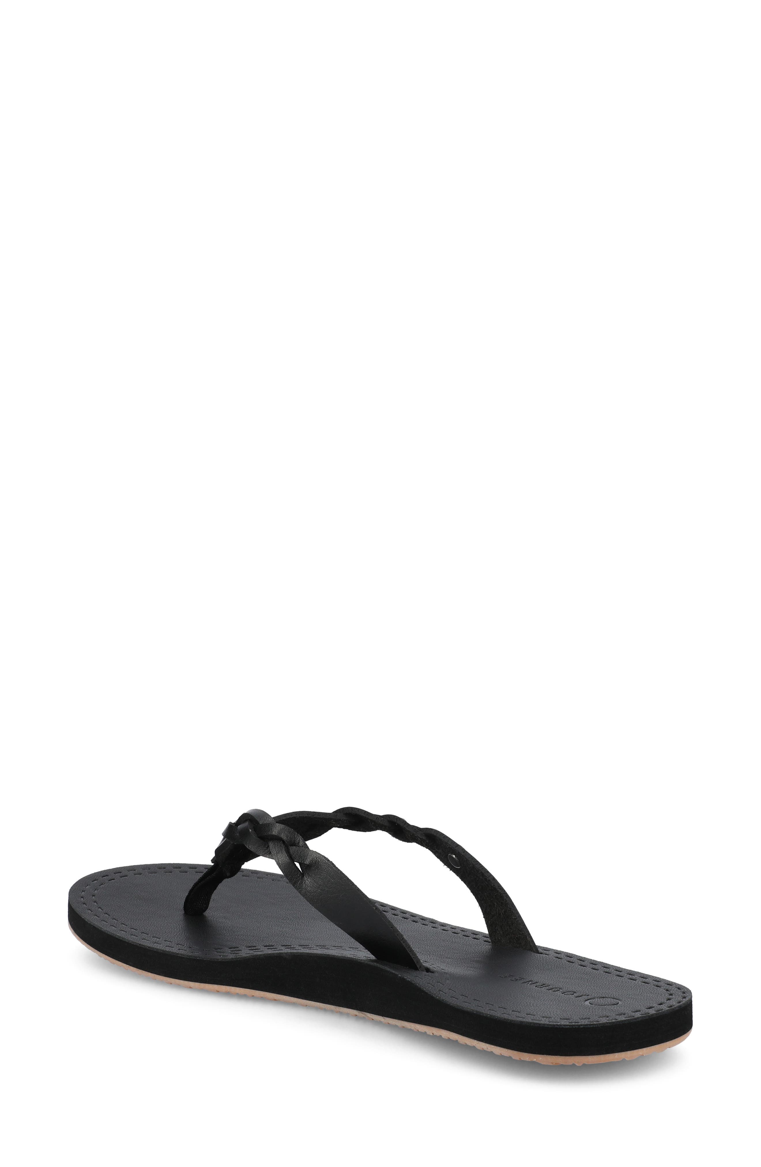 Journee Collection Tomi Braided Flip Flop, Alternate, color, 