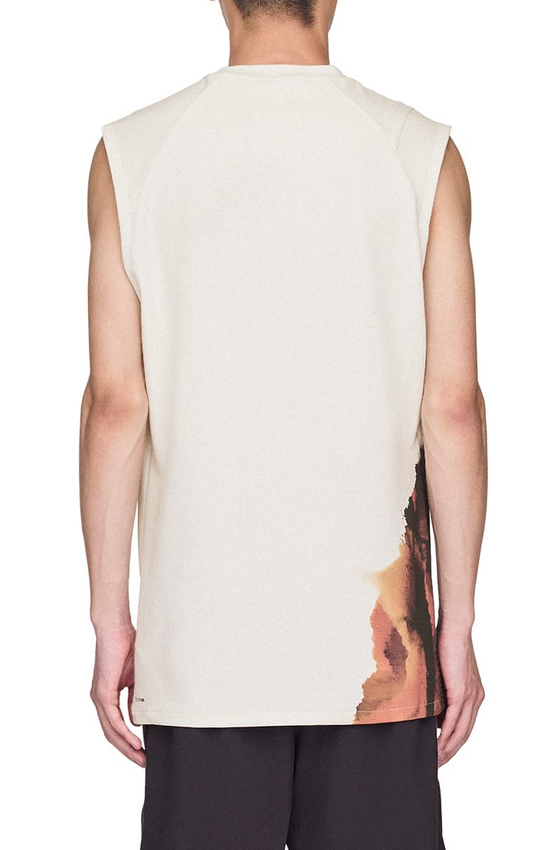 adidas Y-3 Climacool Graphic Tank, Alternate, color, Orbit Grey