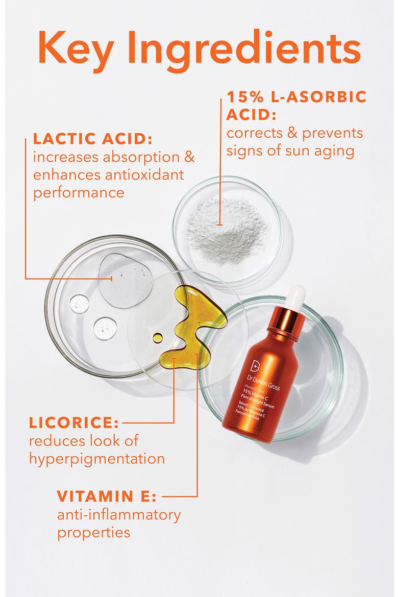 Vitamin C Lactic 15% Firm & Bright Serum, Alternate, color, NO COLOR