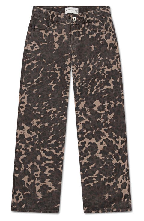 Kids' Print Low Rise Baggy Jeans (Little Kid, Big Kid)
