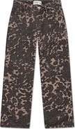 abercrombie kids Kids' Print Low Rise Baggy Jeans