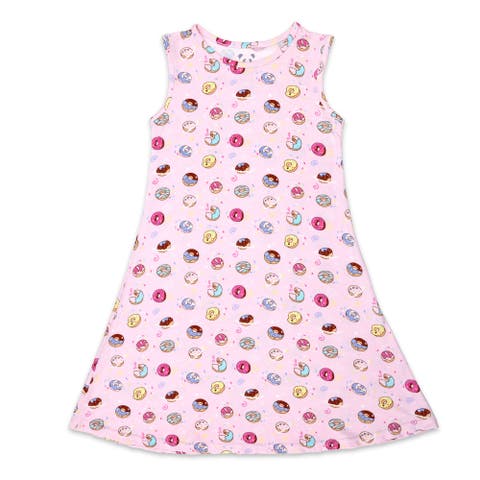 Kids' Pink Space Donut Dress