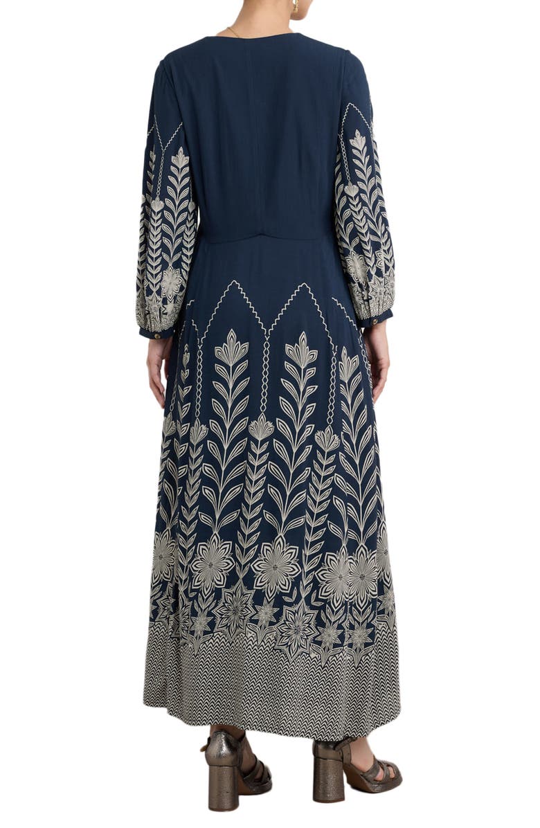 Seasalt Cornwall High Woods Long Sleeve Maxi Dress, Alternate, color, 