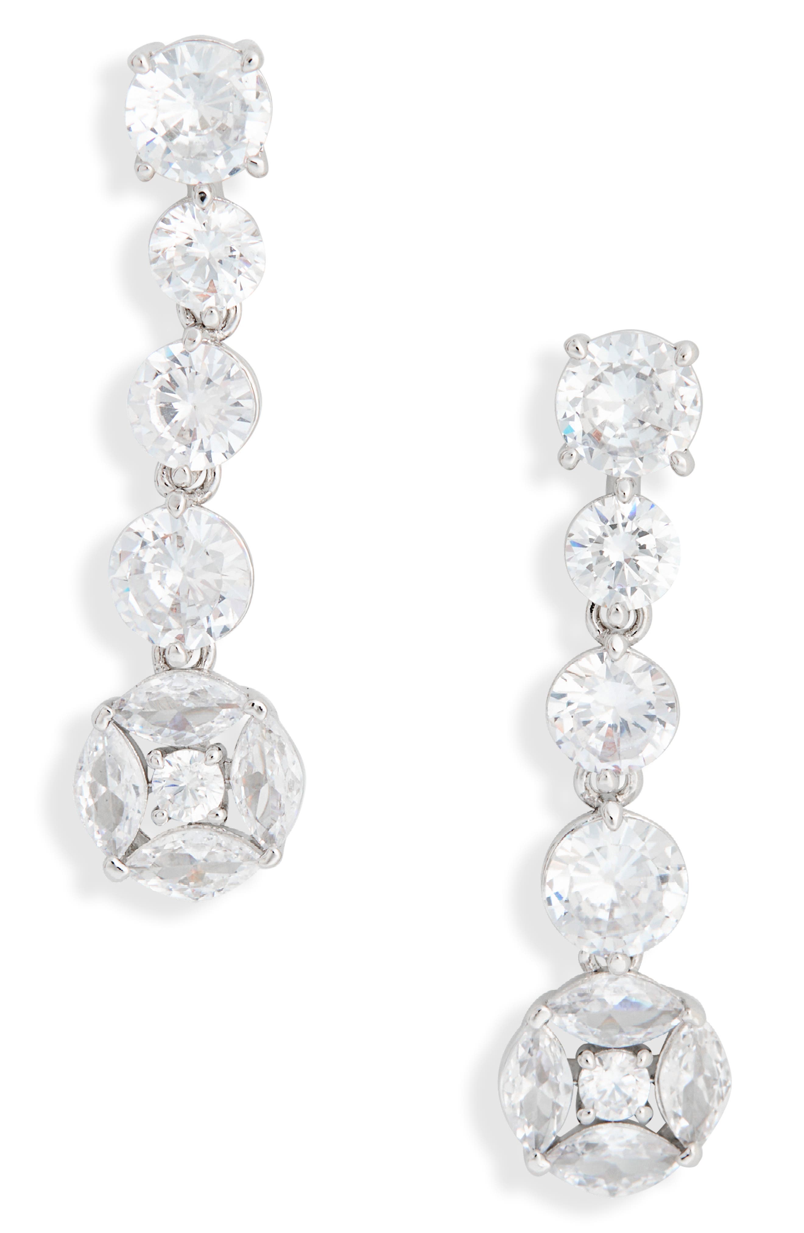 Nadri Linear Drop Earrings