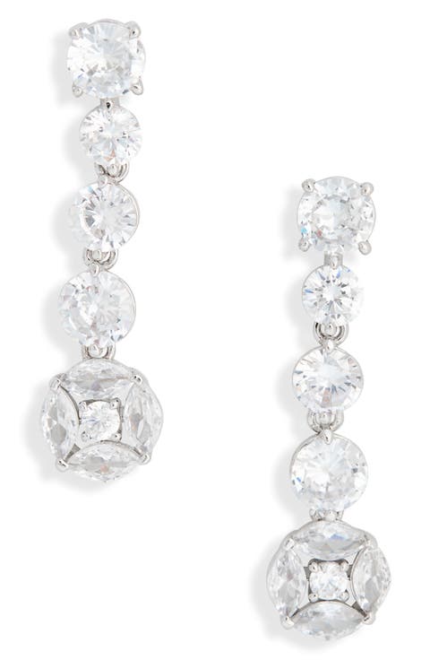 Linear Drop Earrings