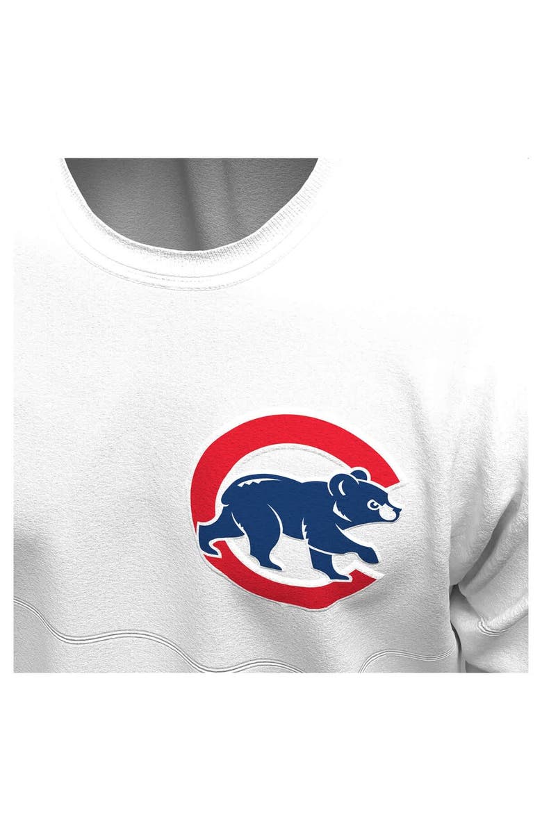 FANATICS Women's Fanatics White Chicago Cubs Baseball Stitch Spirit Jersey Long Sleeve T-Shirt, Alternate, color, White