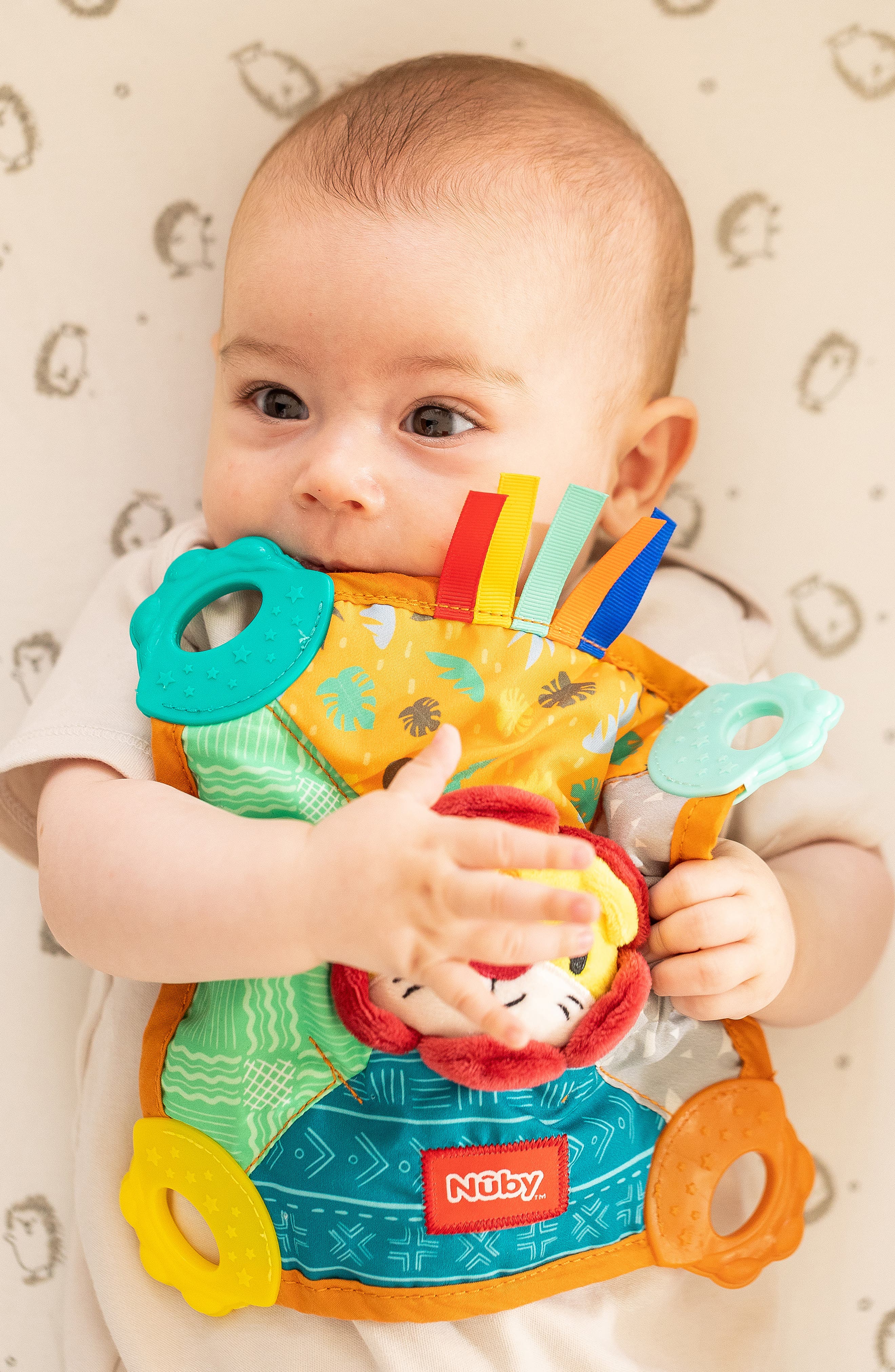 NUBY Lion Teething Blanket | Nordstromrack
