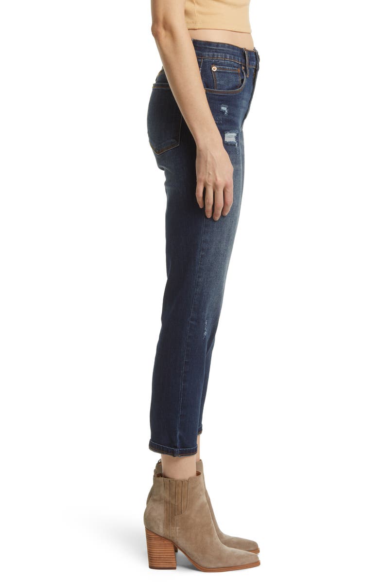 STS Blue Caroline High Waist Crop Straight Leg Jeans, Alternate, color, 