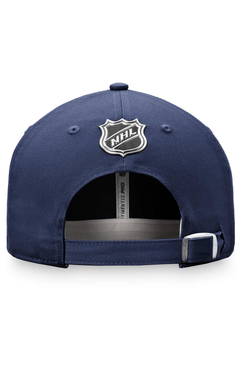 FANATICS Women's Fanatics Navy Winnipeg Jets Authentic Pro Locker Room Adjustable - Hat, Alternate, color,