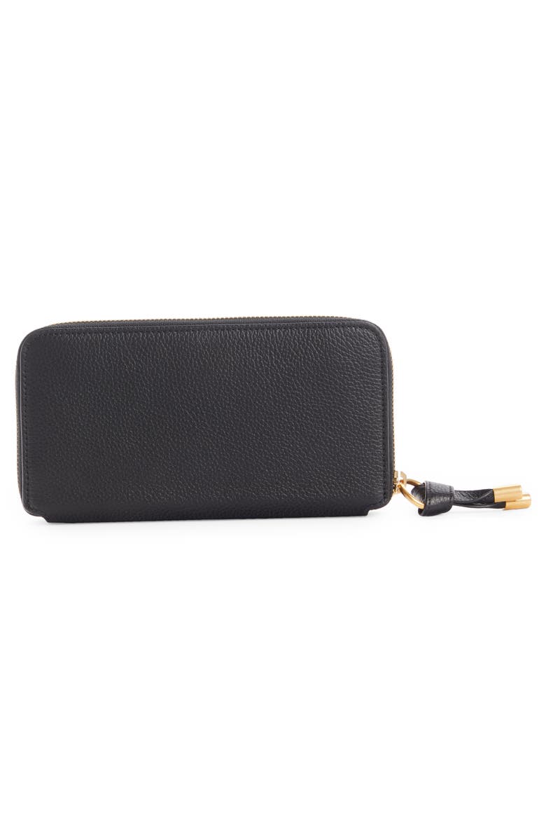 Chloé Marcie Leather Zip Wallet, Alternate, color,