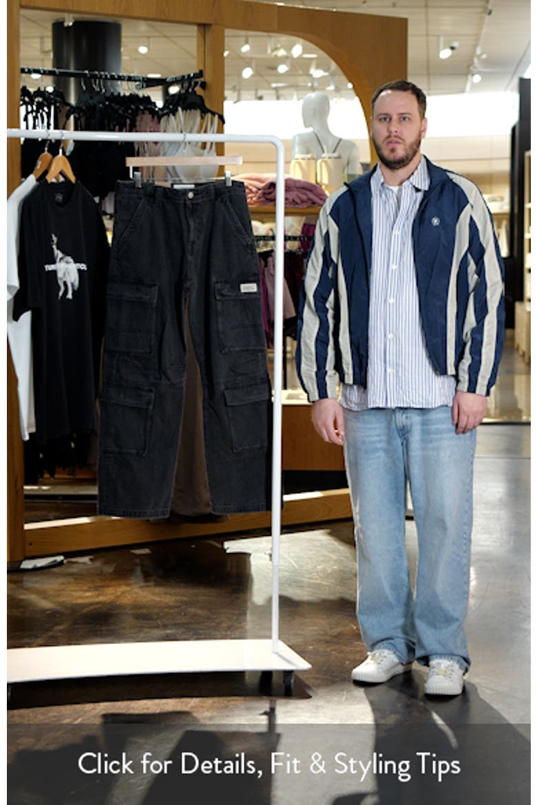 Adam Baggy Denim Cargo Pants video