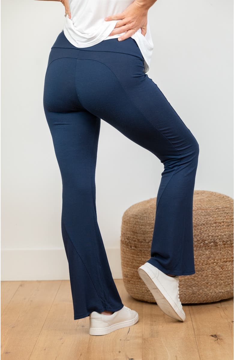 JJwinks Montecito Maxi Bra-Free Dress with Smocked Bodice, Alternate, color, Navy