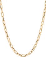 Adina Reyter Italian Chain Link Necklace, 5.3mm