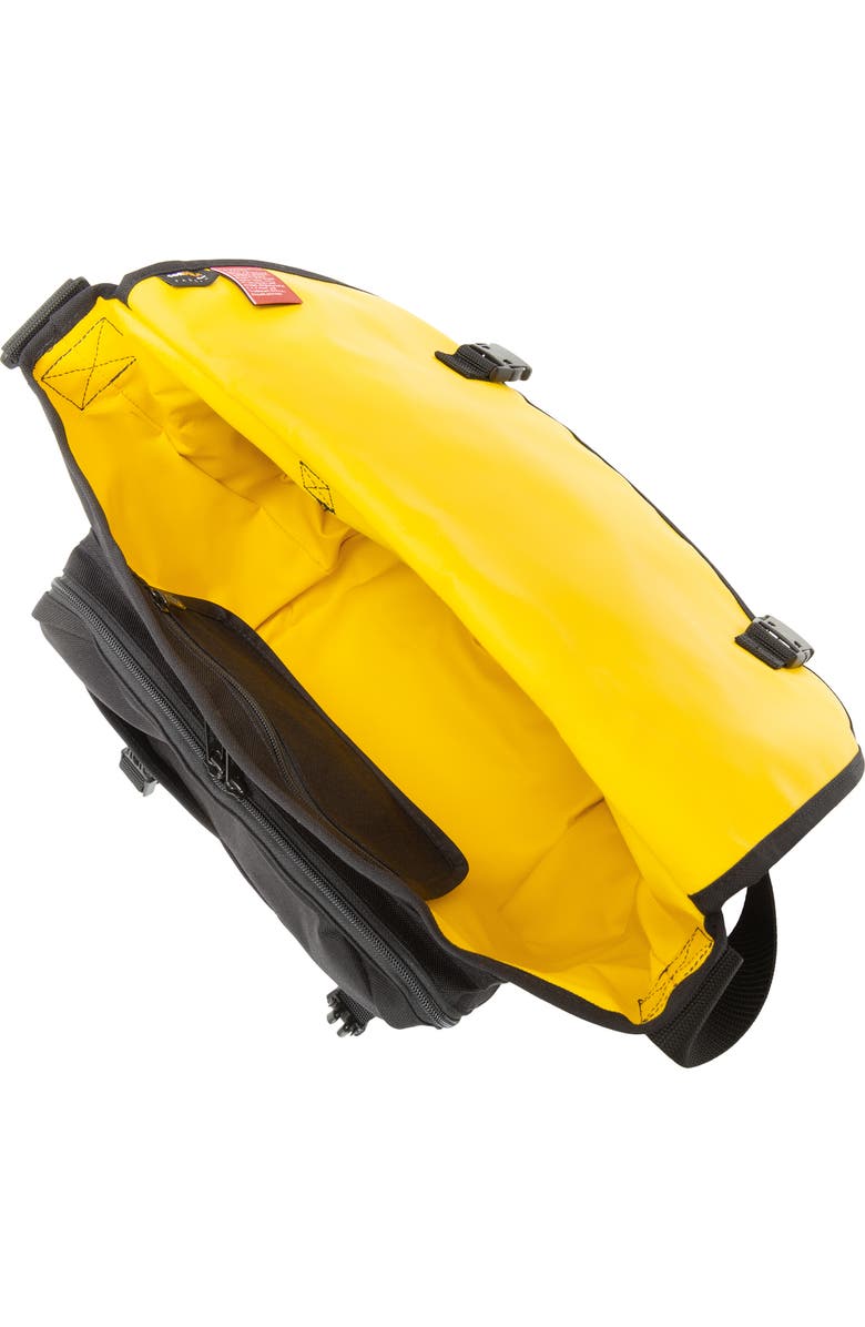 Manhattan Portage Dana's Messenger Bag, Alternate, color, Blk/Gry