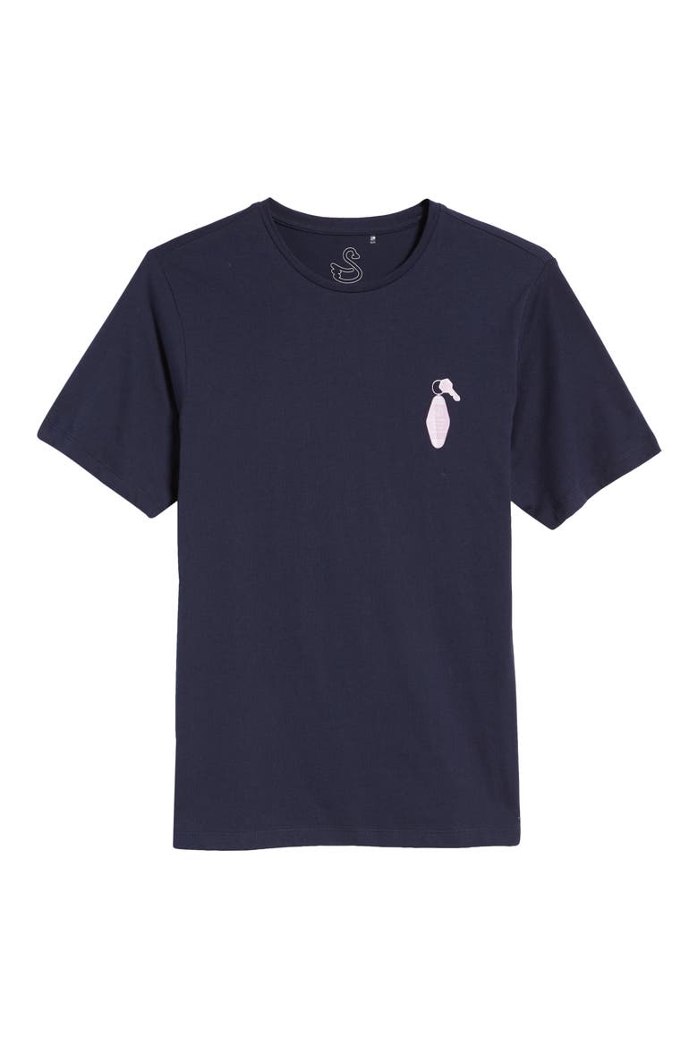 Golf Cart Key Graphic Tee, Alternate, color, NAVY