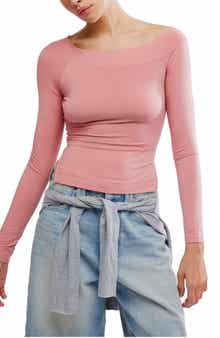 Free People At the After Boat Neck Top