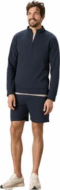 Pact Organic Cotton Stash French Terry Quarter Zip