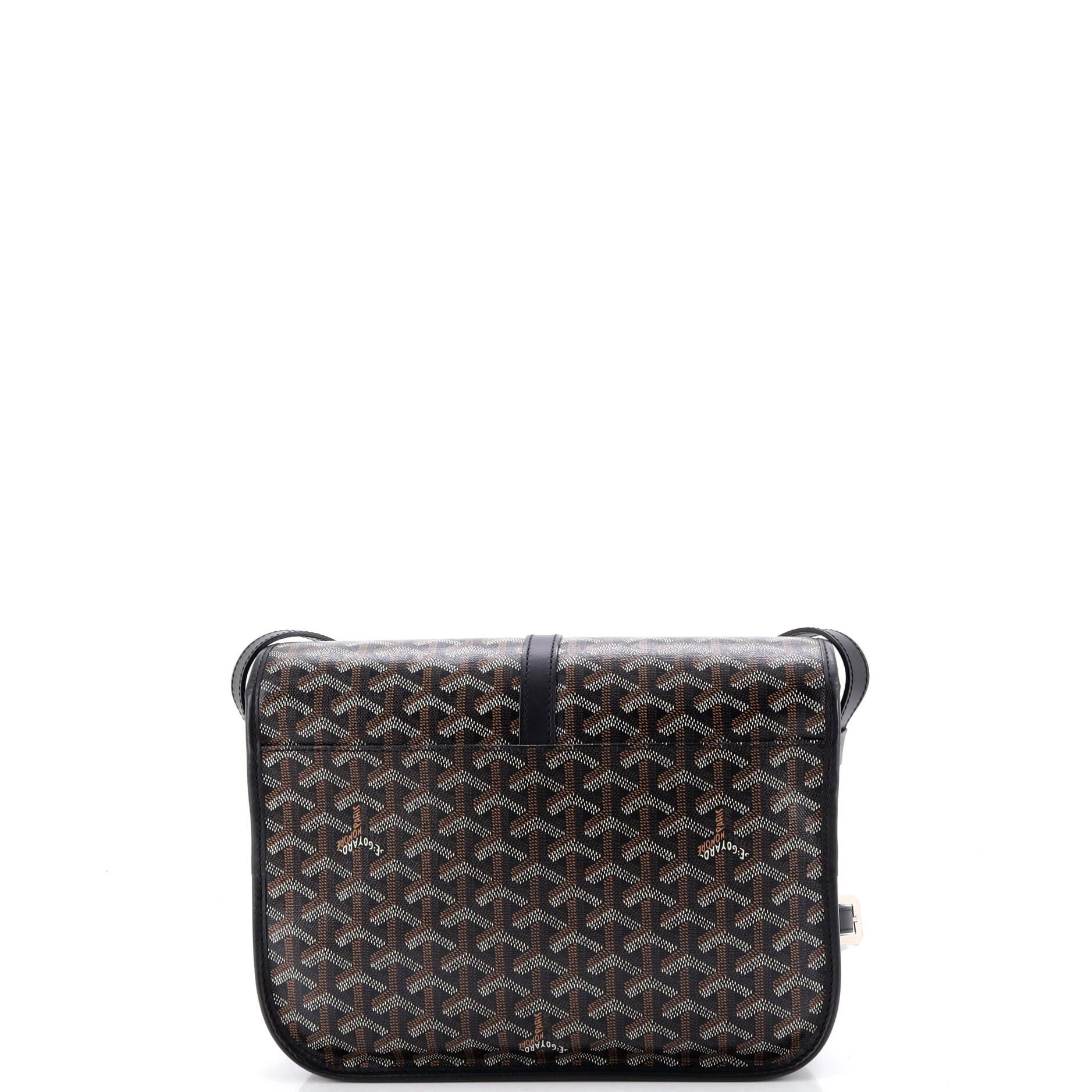 Belvedere II Messenger Bag Coated Canvas MM, Alternate, color, Black