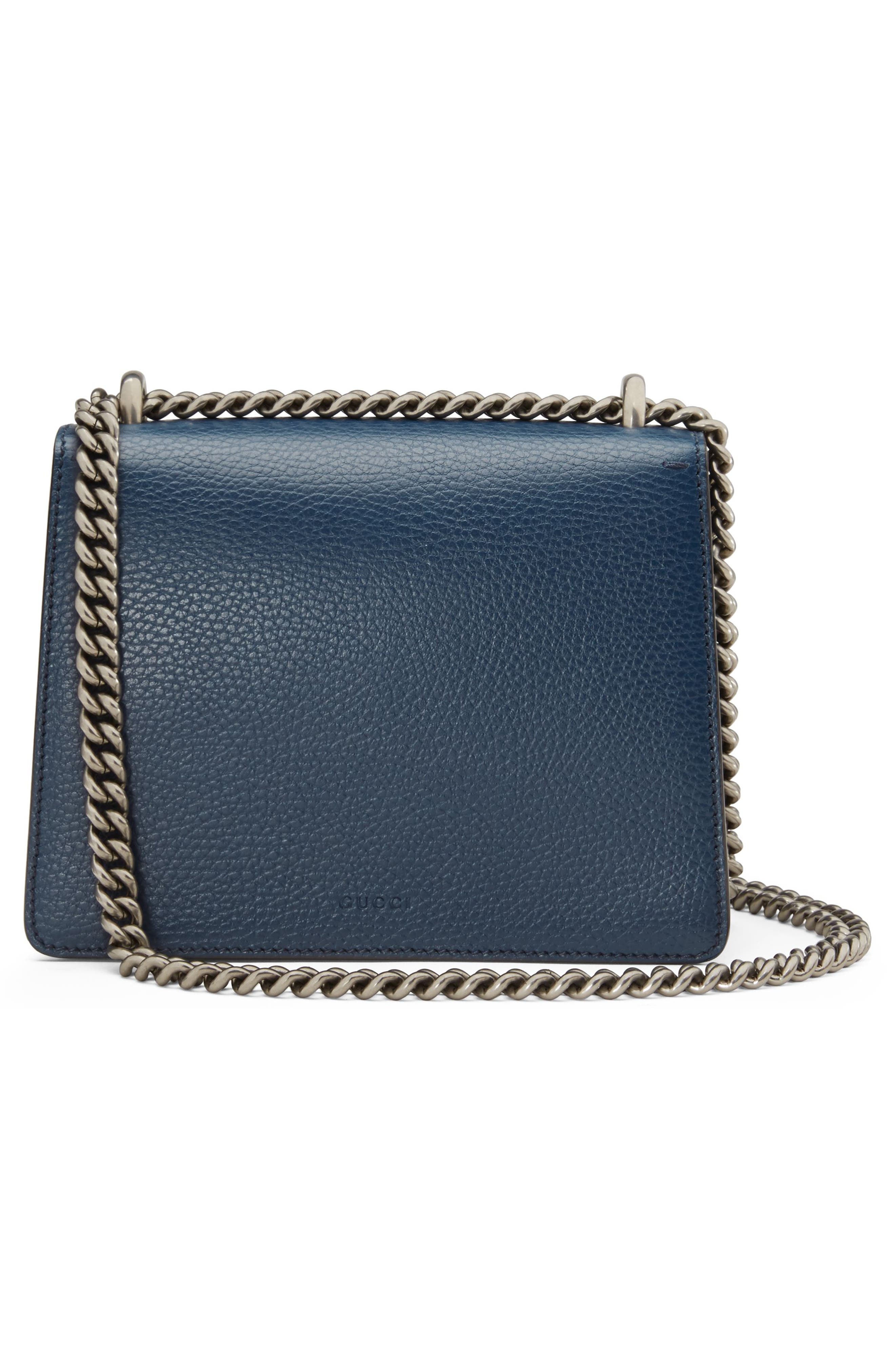 Gucci Mini Leather Shoulder Bag, Alternate, color, 