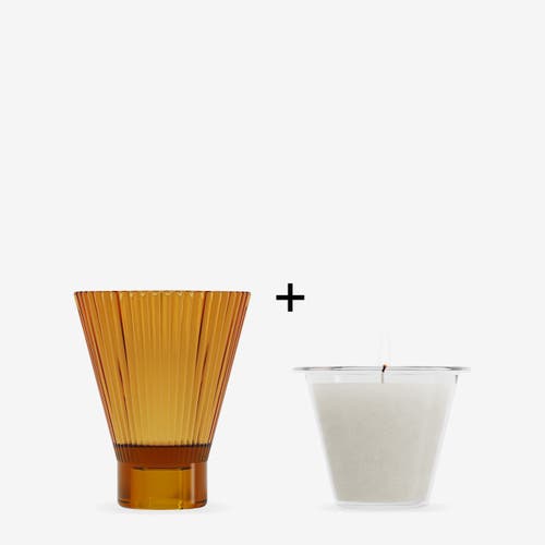 Ozaiz Zai Candle In Yellow