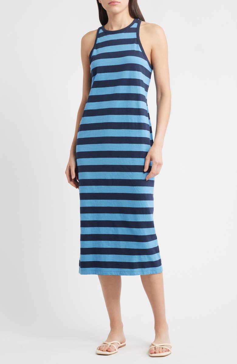 Nation LTD Dani Tank Maxi Dress, Main, color, Rugby Stripe