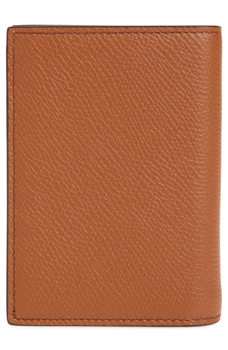 Valentino Garavani VLOGO Leather Continental Wallet, Alternate, color, Saddle
