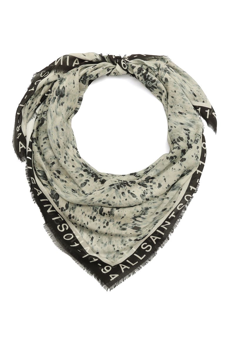 Canter Large Square Scarf, Main, color, ECRU WHITE