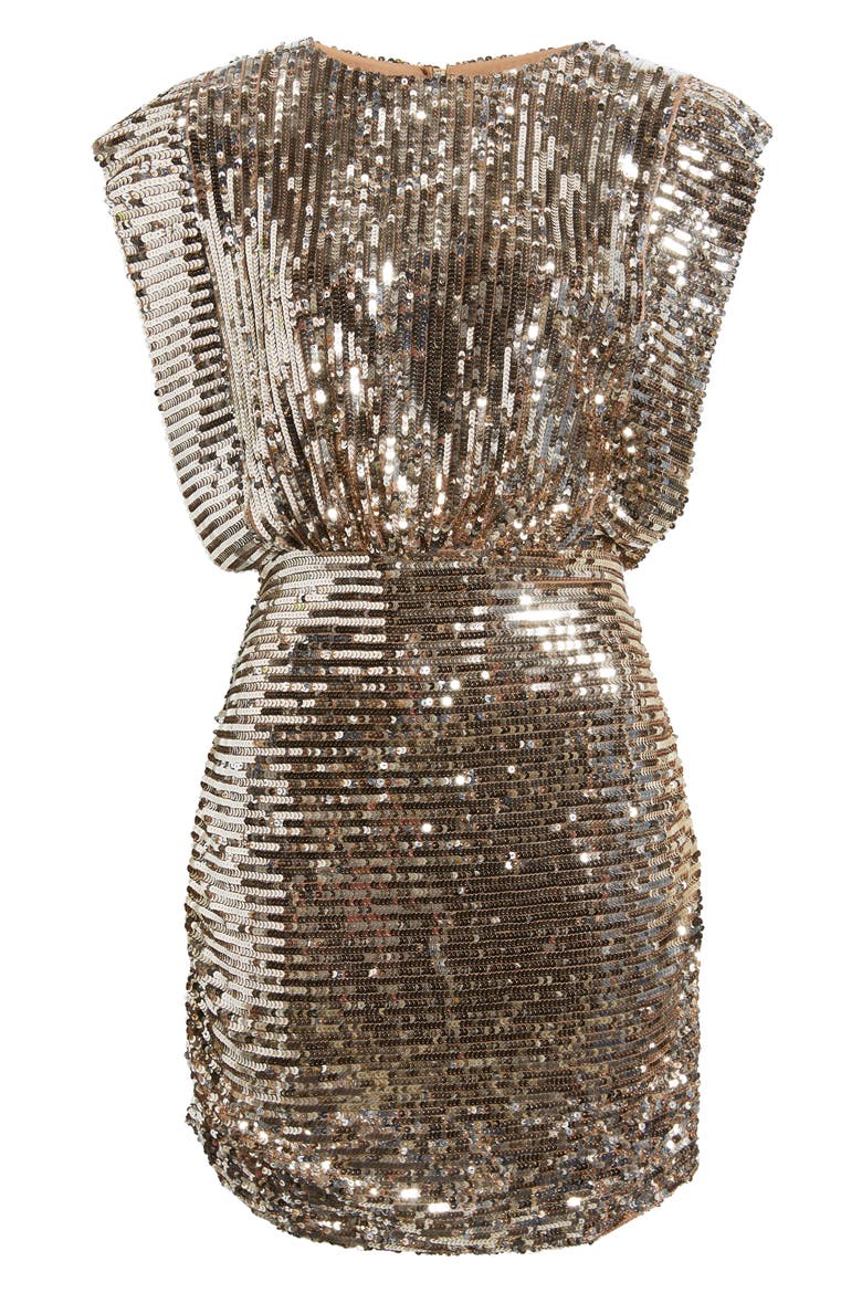 gold sequin stripe dress Jovani Sequin-Stripe Long Prom Dress 22314 Nude/Silver/Gold / 0