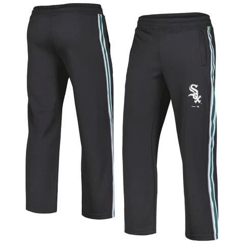 Men's PLEASURES Black Chicago White Sox Ballpark Track Pants