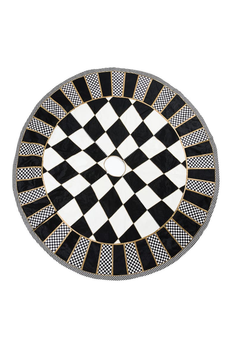Courtly Noel Tree Skirt, Main, color, COURTLY