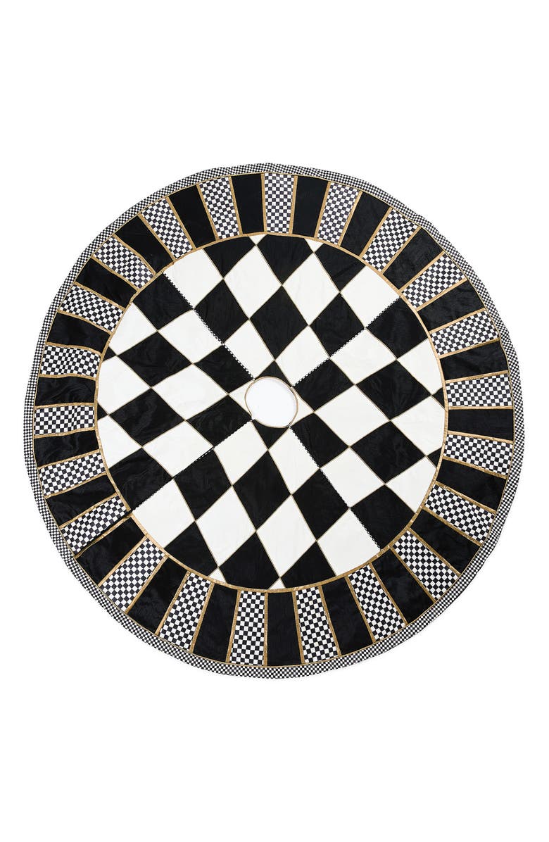 MACKENZIE CHILDS Courtly Noel Tree Skirt, Main, color, Courtly