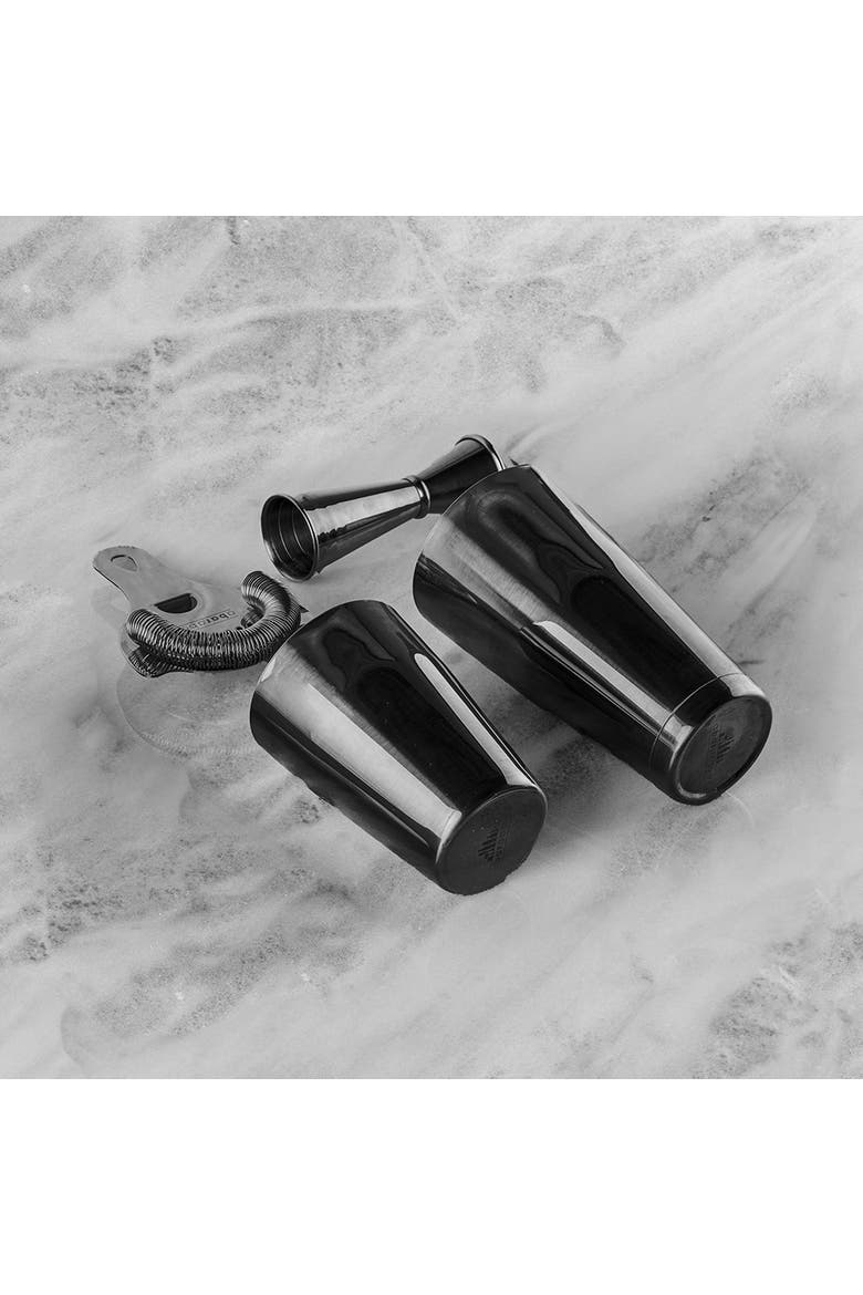 4-Piece Craft Bar Set, Black, Alternate, color, Black