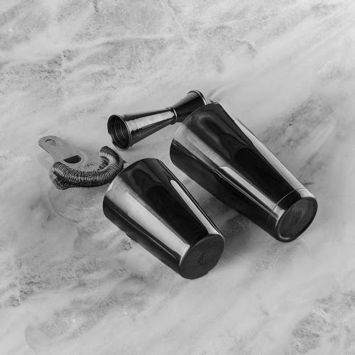A Bar Above 4-piece Craft Bar Set, Black In Black