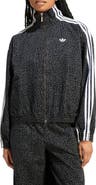 adidas Originals Firebird Animal Print Denim Track Jacket