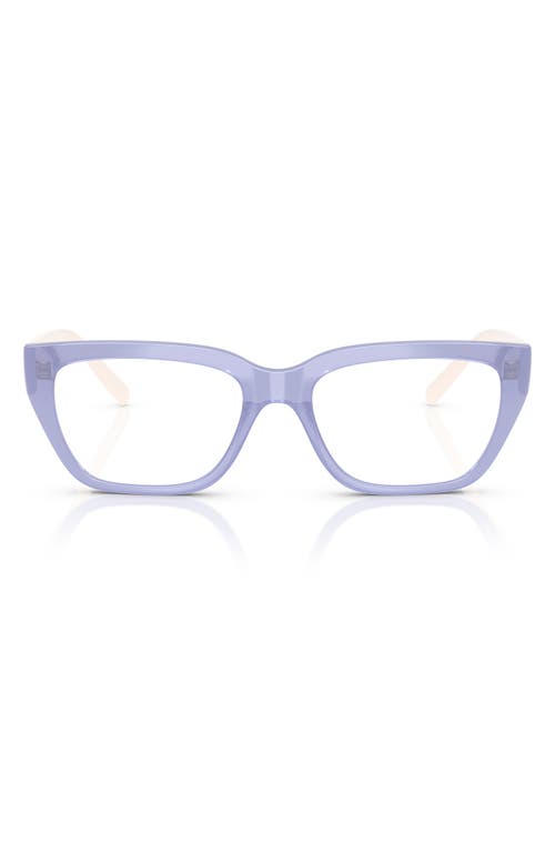 Vogue 53mm Pillow Optical Glasses In Purple