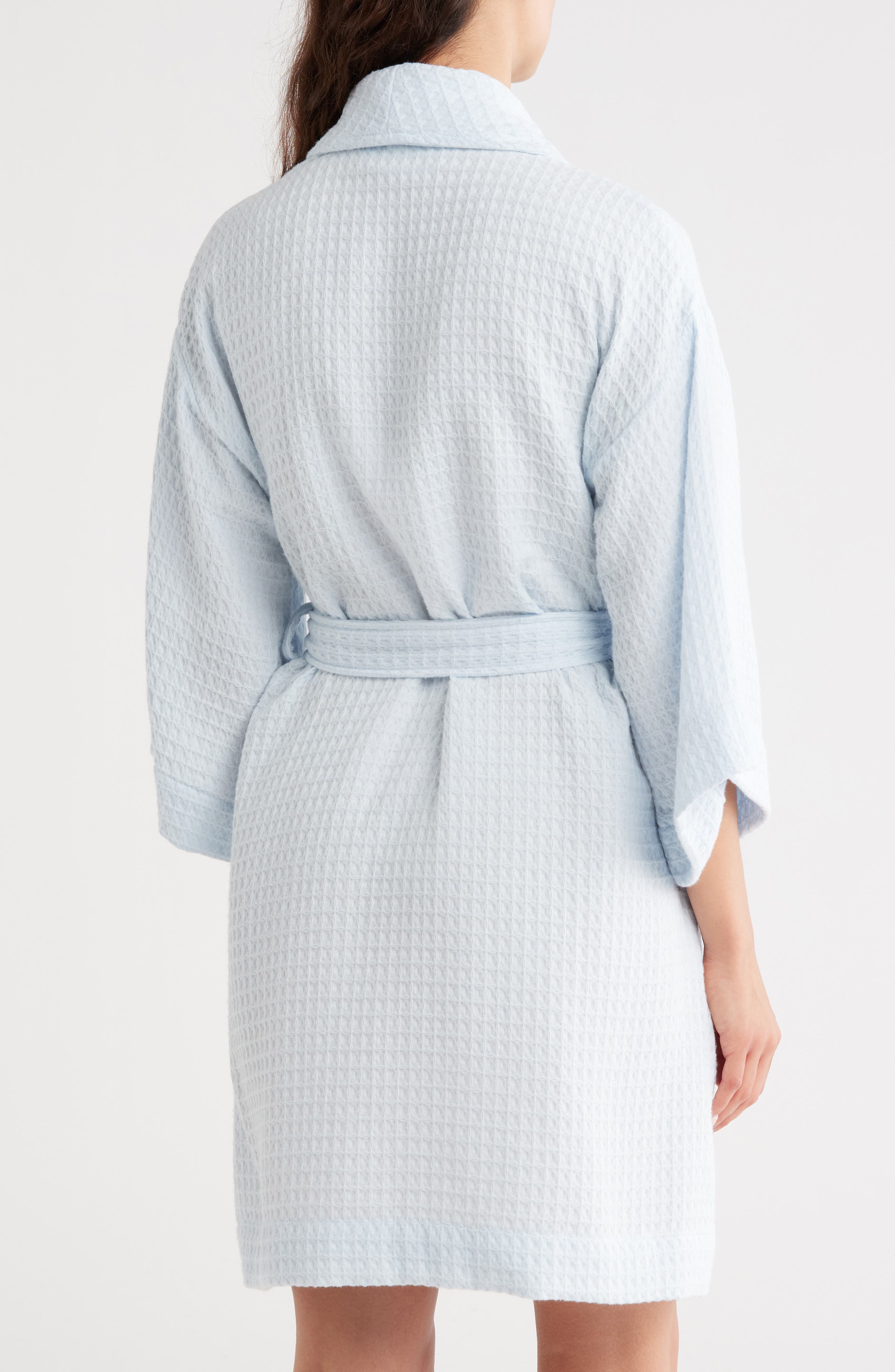cotton waffle dressing gown Hawkins New York Simple Waffle Bathrobe