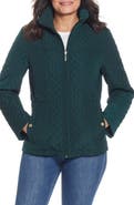 Gallery Quilted Stand Collar Jacket