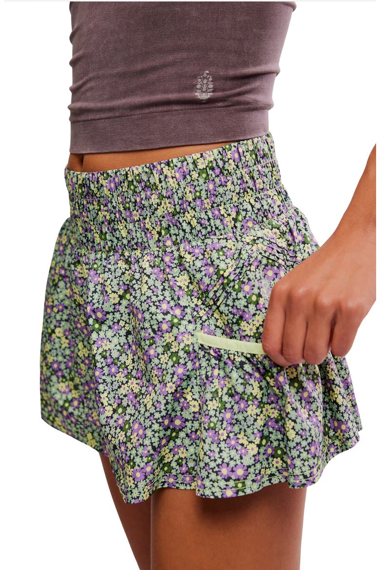 FP Movement Get Your Flirt On Shorts, Alternate, color, DITSY CIRCUS COMBO