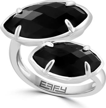 Sterling Silver Onyx Ring