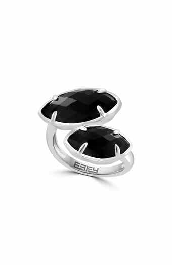 EFFY Sterling Silver Onyx Ring