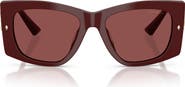 Jimmy Choo 54mm Butterfly Sunglasses