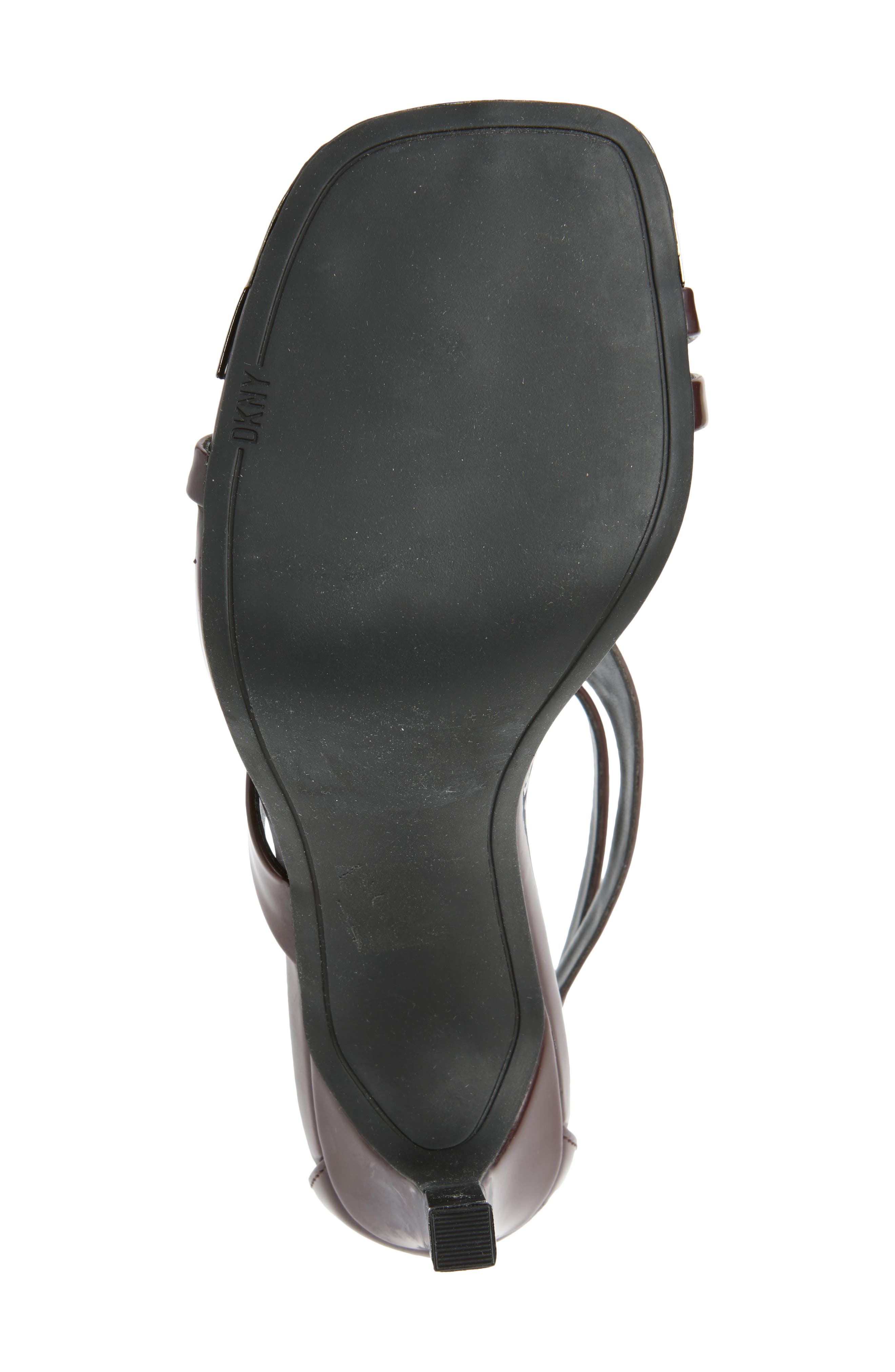Audrey Ankle Strap Sandal, Alternate, color, BORDEAUX