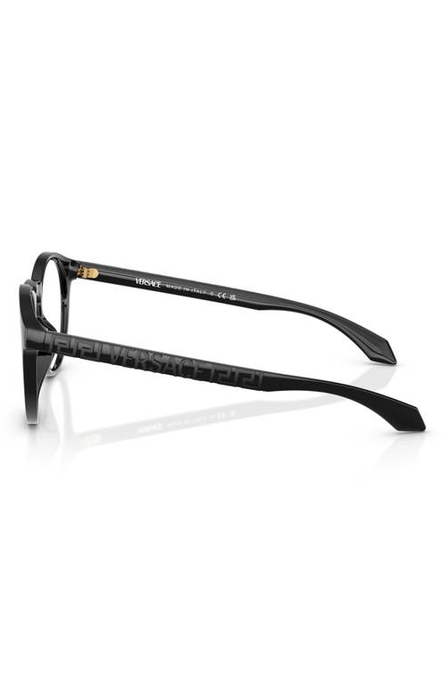 Versace 51mm Phantos Optical Glasses In Black