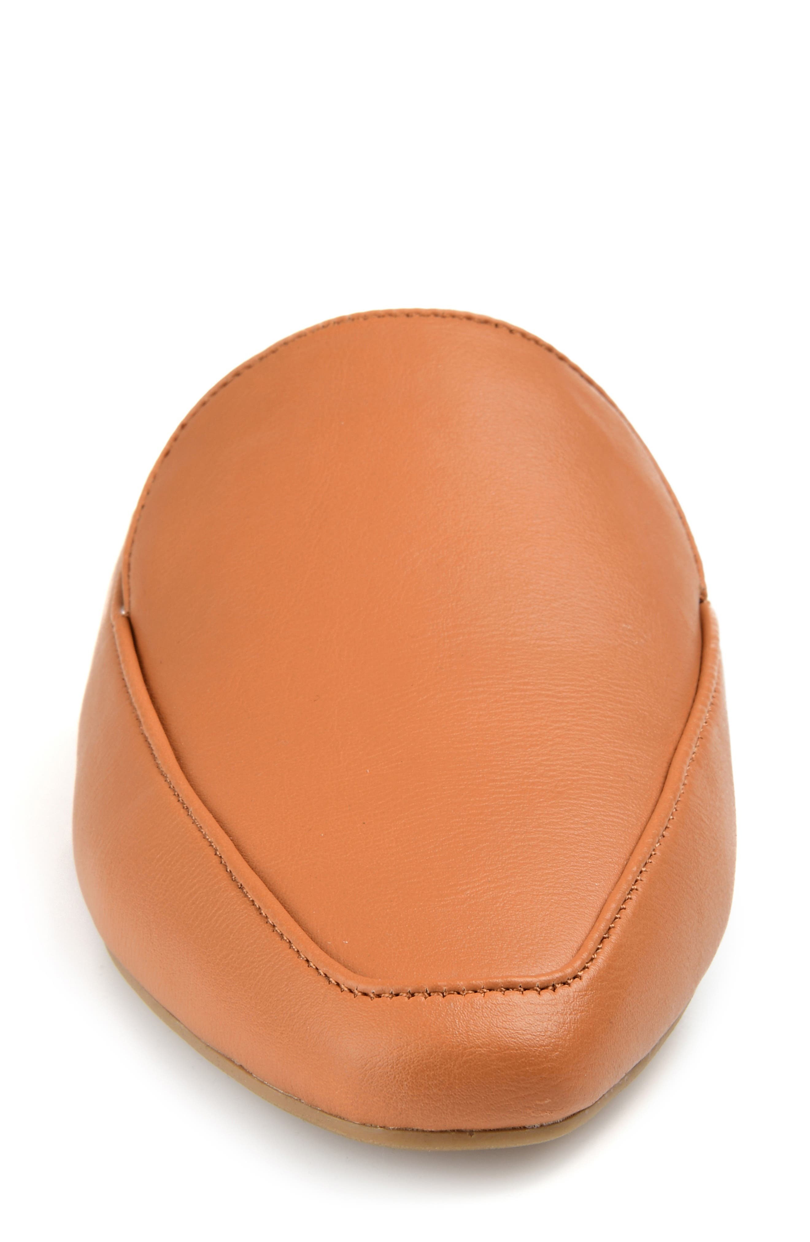 Akza Loafer Mule - Wide Width, Alternate, color, COGNAC