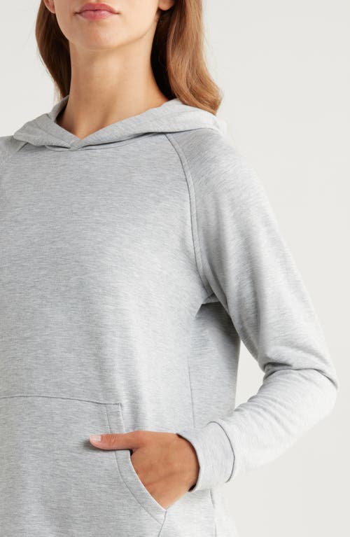 Free Fly Lightweight Fleece Hoodie In Gray