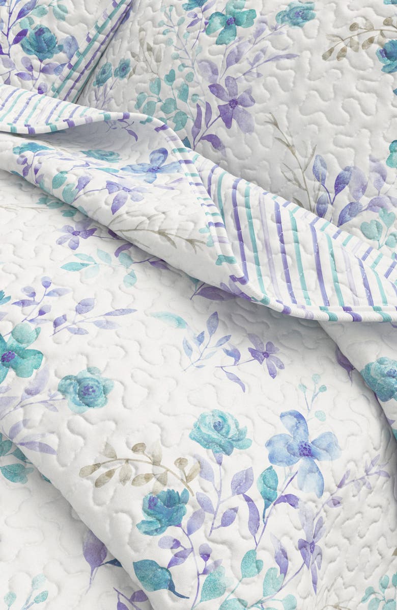 Woven & Weft Botanic Floral Quilt & Sham Set, Alternate, color, Bouquet