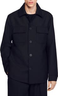 SANDRO Buttoned overshirt