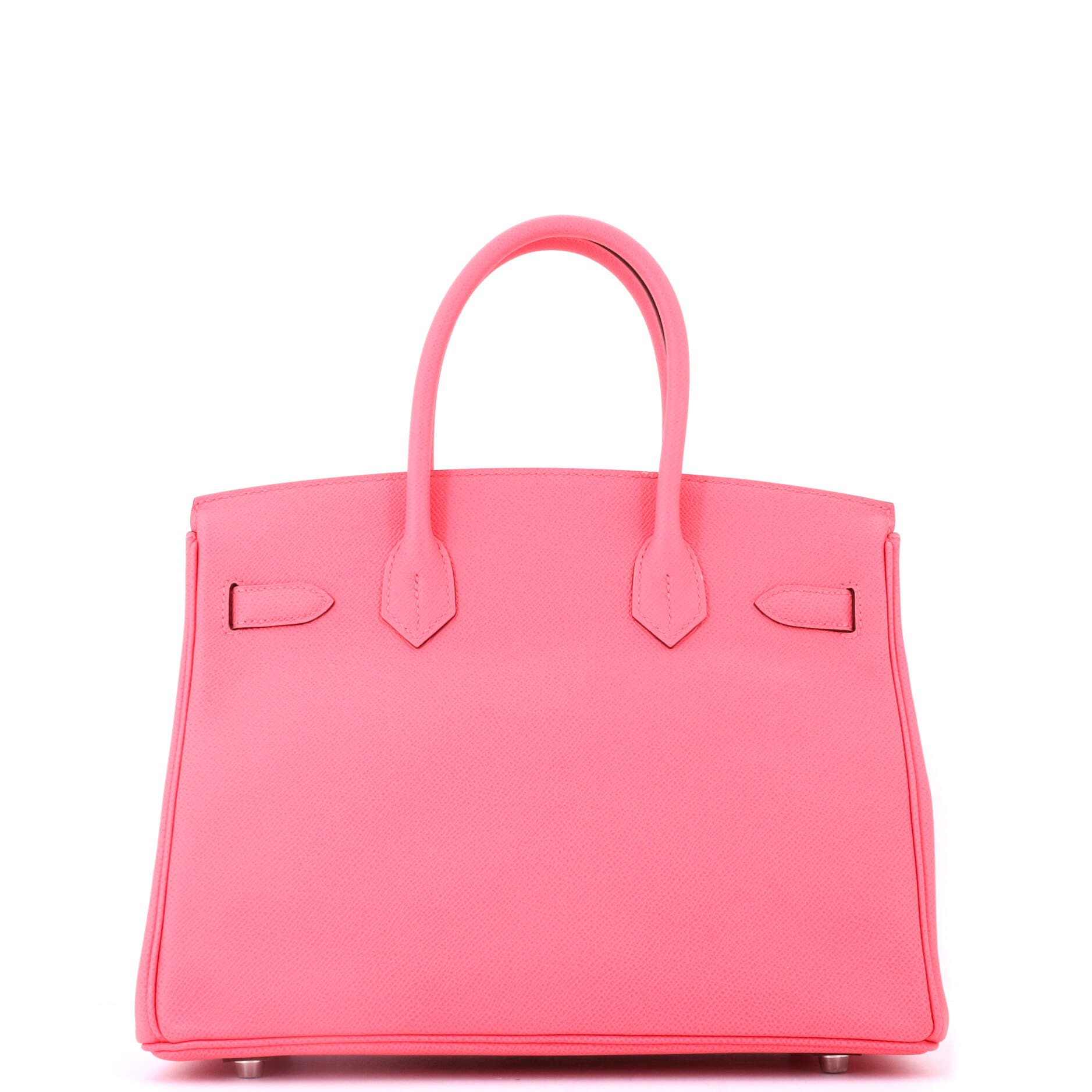 Pre-Owned Hermes Birkin Handbag Pink Epsom with Palladium Hardware 30, Alternate, color, Rose Azalee