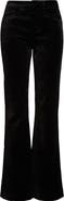 PAIGE Laurel Canyon Velvet High Waist Flare Leg Jeans