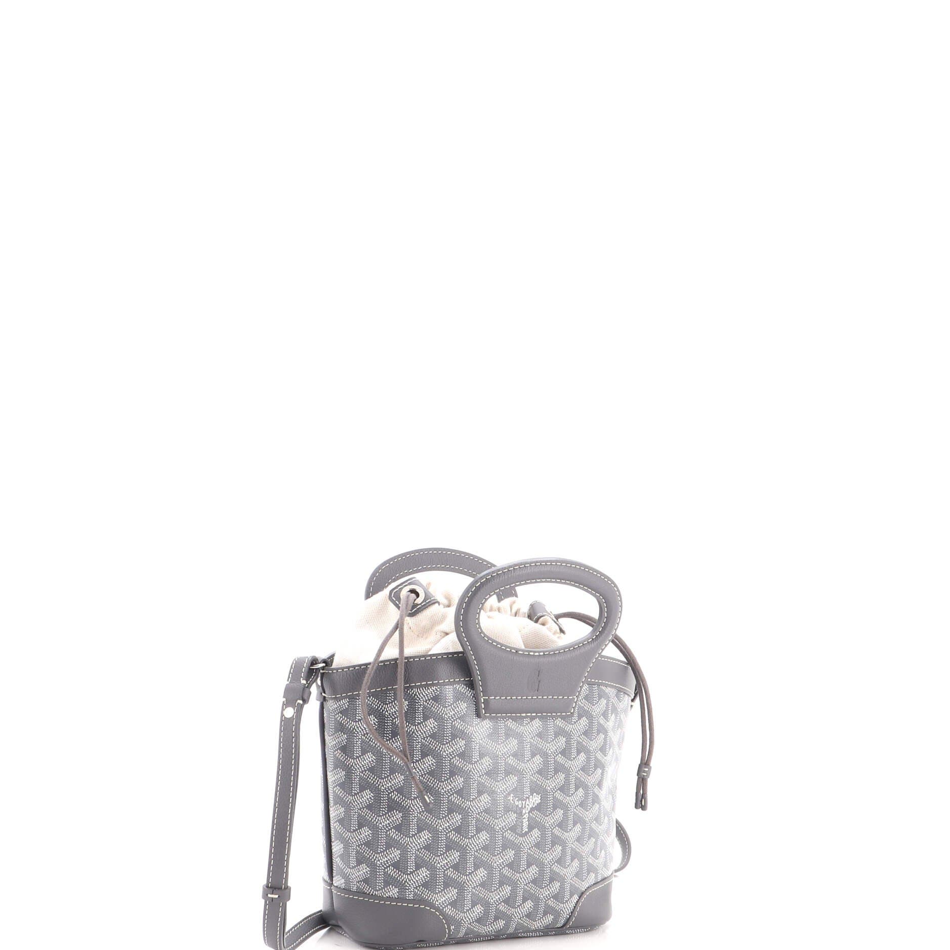 Beluga Bag Coated Canvas Mini, Alternate, color, Grey